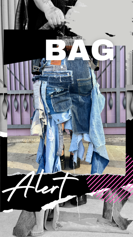 One Handmade Ugly Denim Bag Drops This Saturday