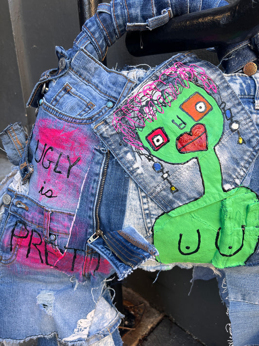 Ugly Is The New Pretty: Denim Bags With A Message Against Bullying
