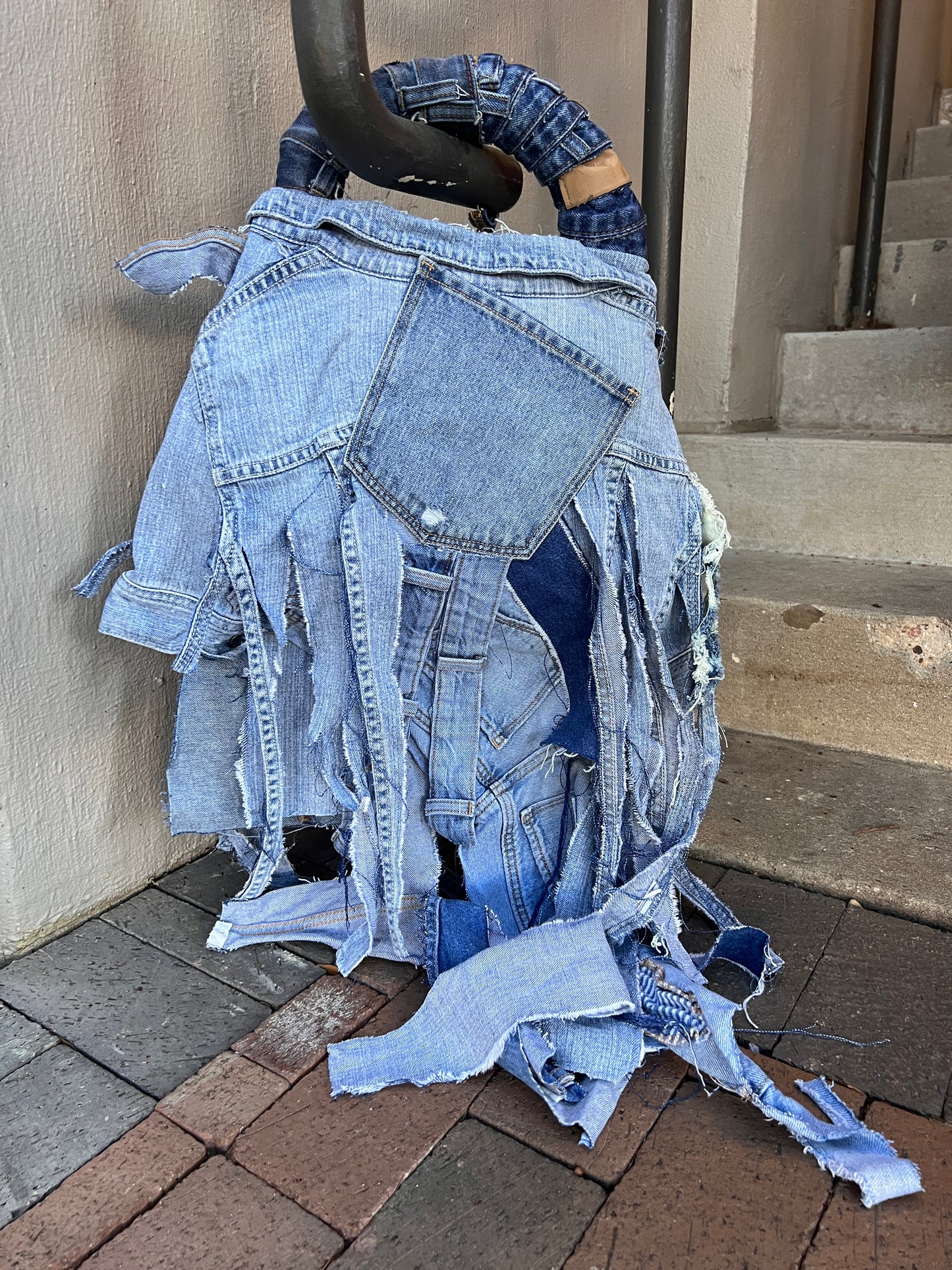 Always Accomplished Ugly Denim Bag XL