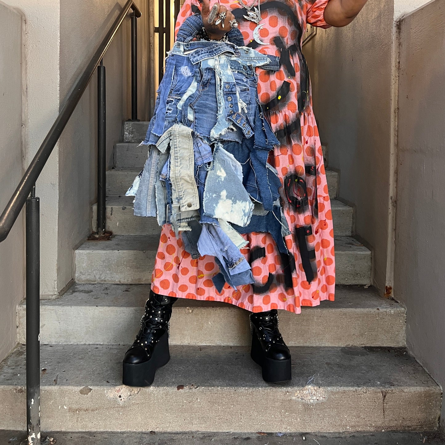 She Stylish Everyday Ugly Denim Bag