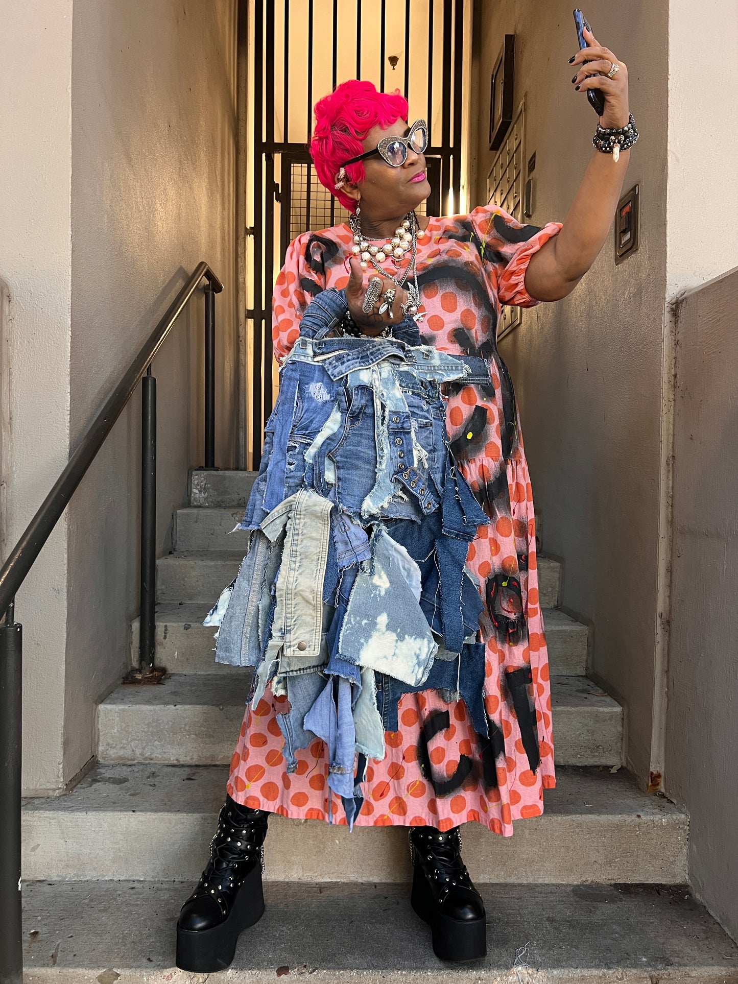 She Stylish Everyday Ugly Denim Bag