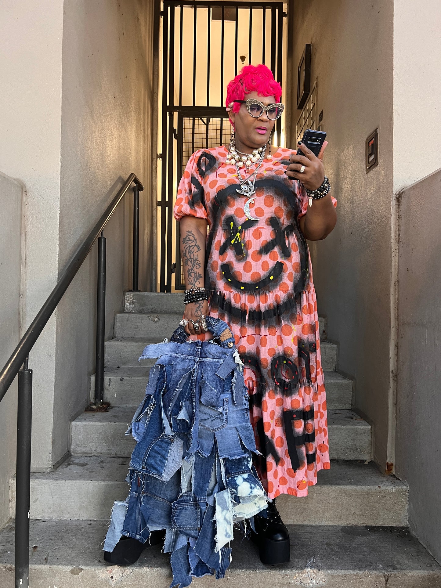 She Stylish Everyday Ugly Denim Bag