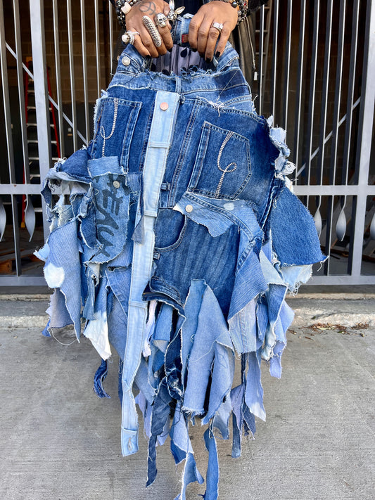 Always Looking Funky Fly Ugly Denim XL Stuff And Go Bag