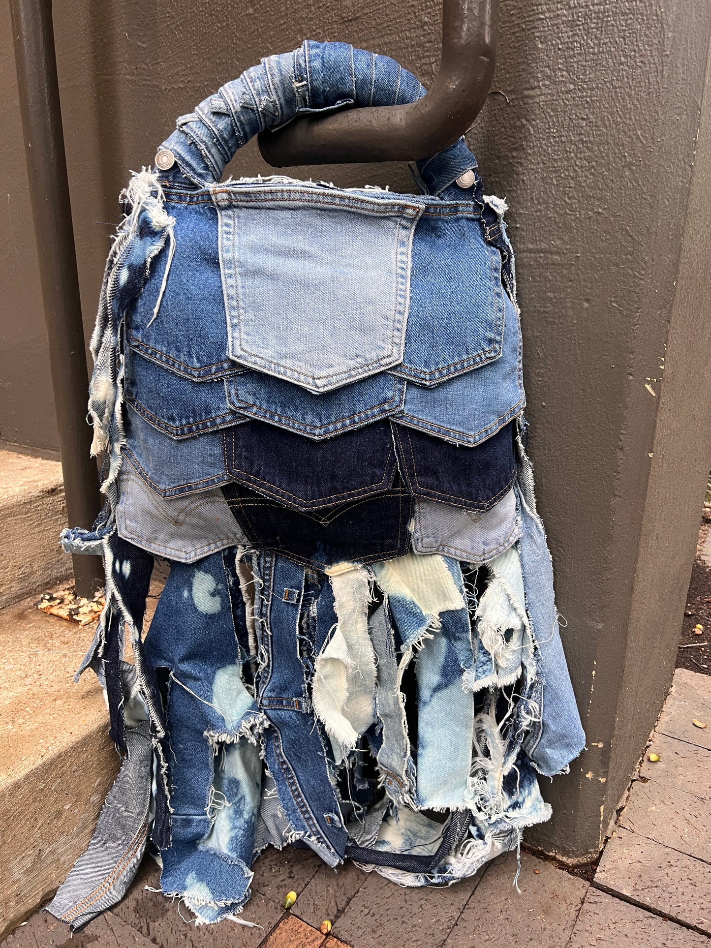 So Funky And Fly Ugly Denim Bag