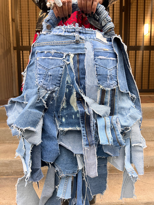 She Extra Stylish Everyday Ugly Denim Bag