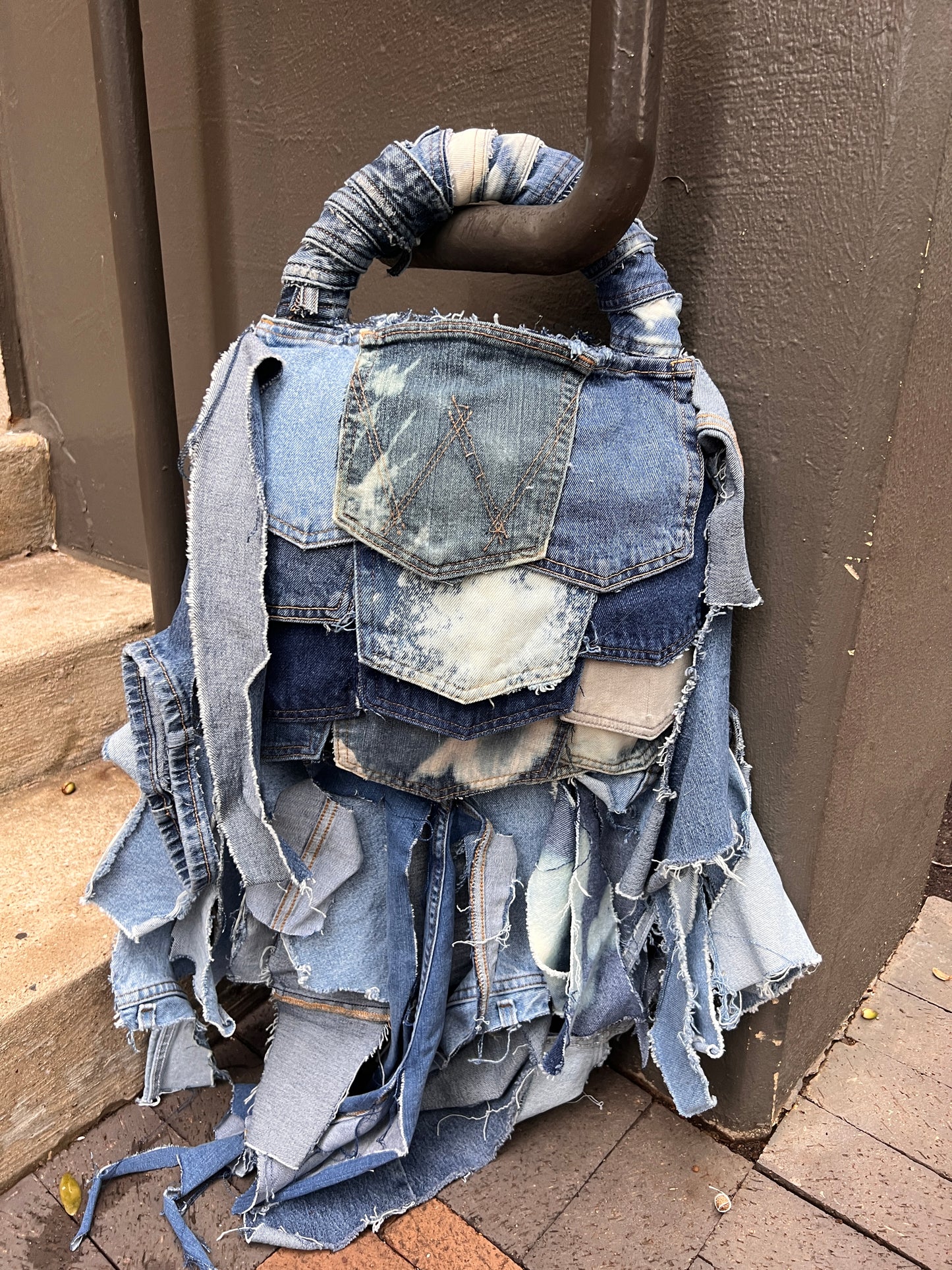She Extra Stylish Everyday Ugly Denim Bag