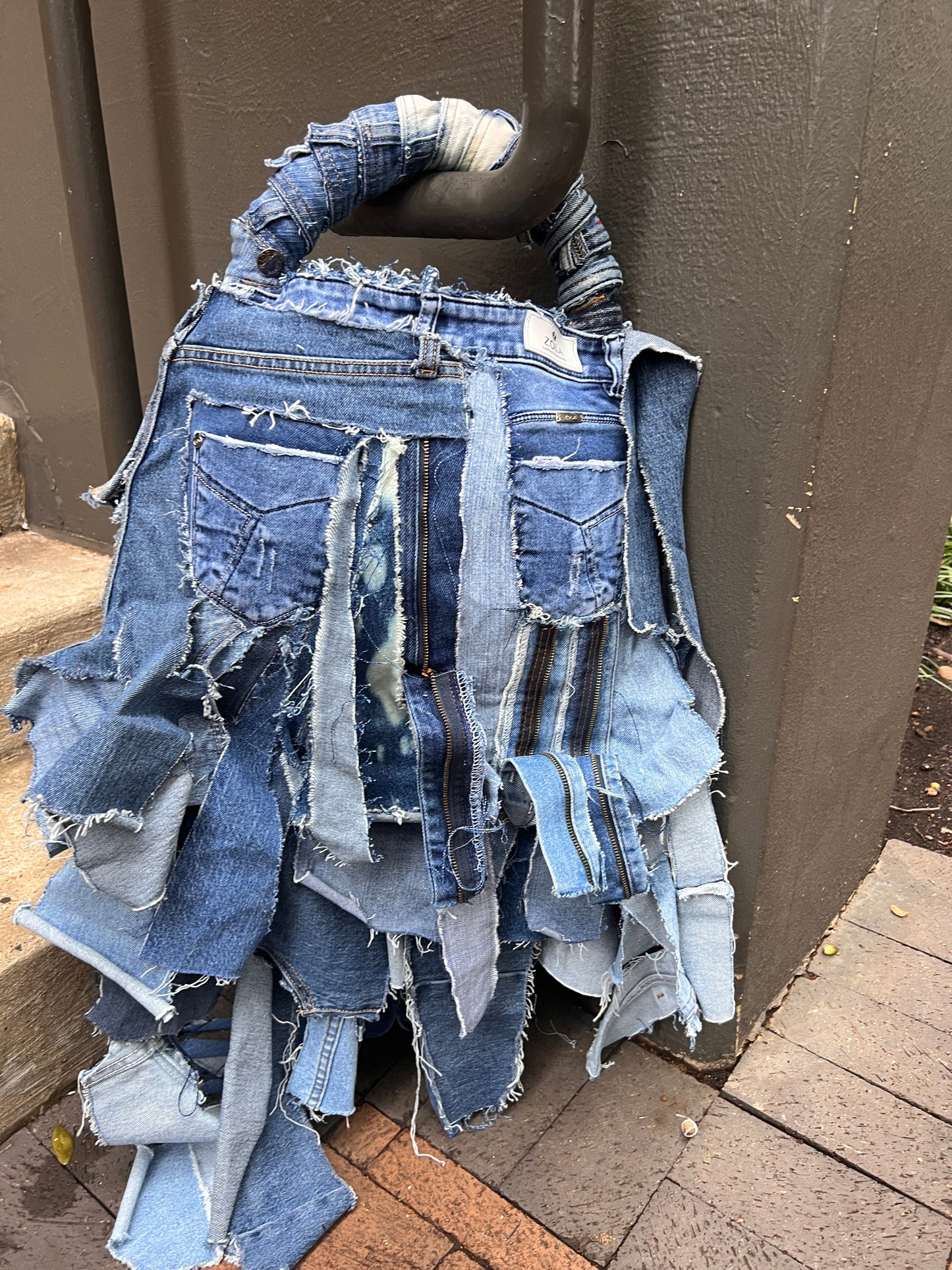 She Extra Stylish Everyday Ugly Denim Bag