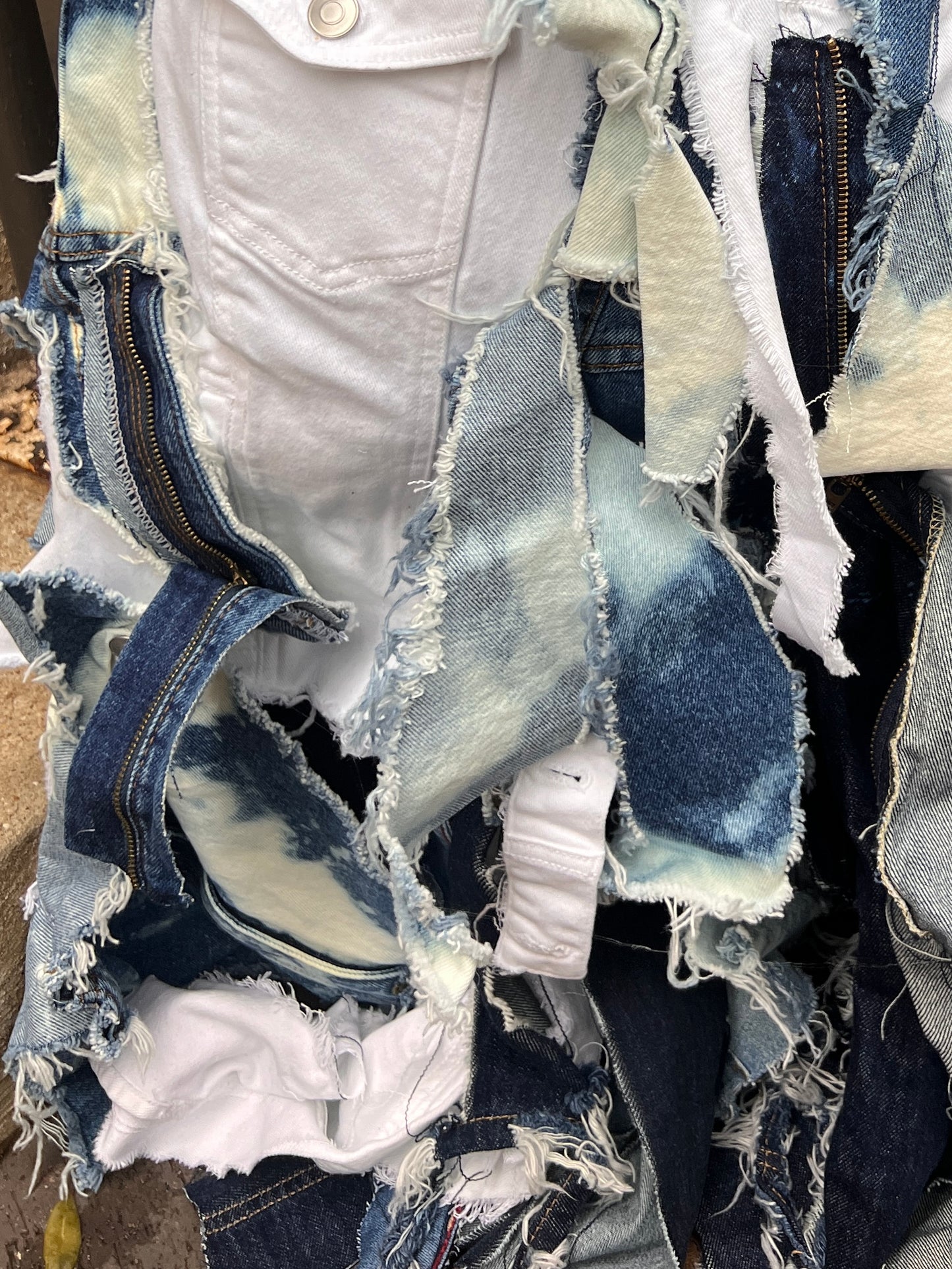 Every Day Ready To Be Seen Ugly Denim Bag