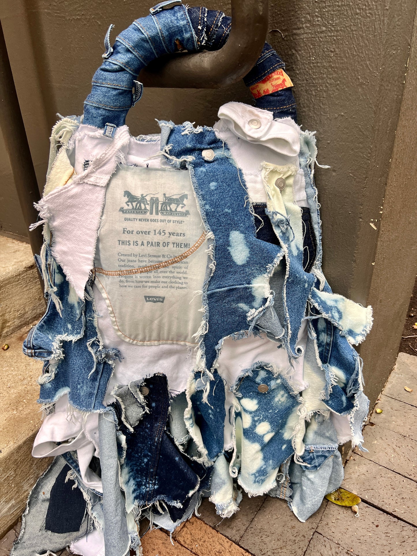 Every Day Ready To Be Seen Ugly Denim Bag