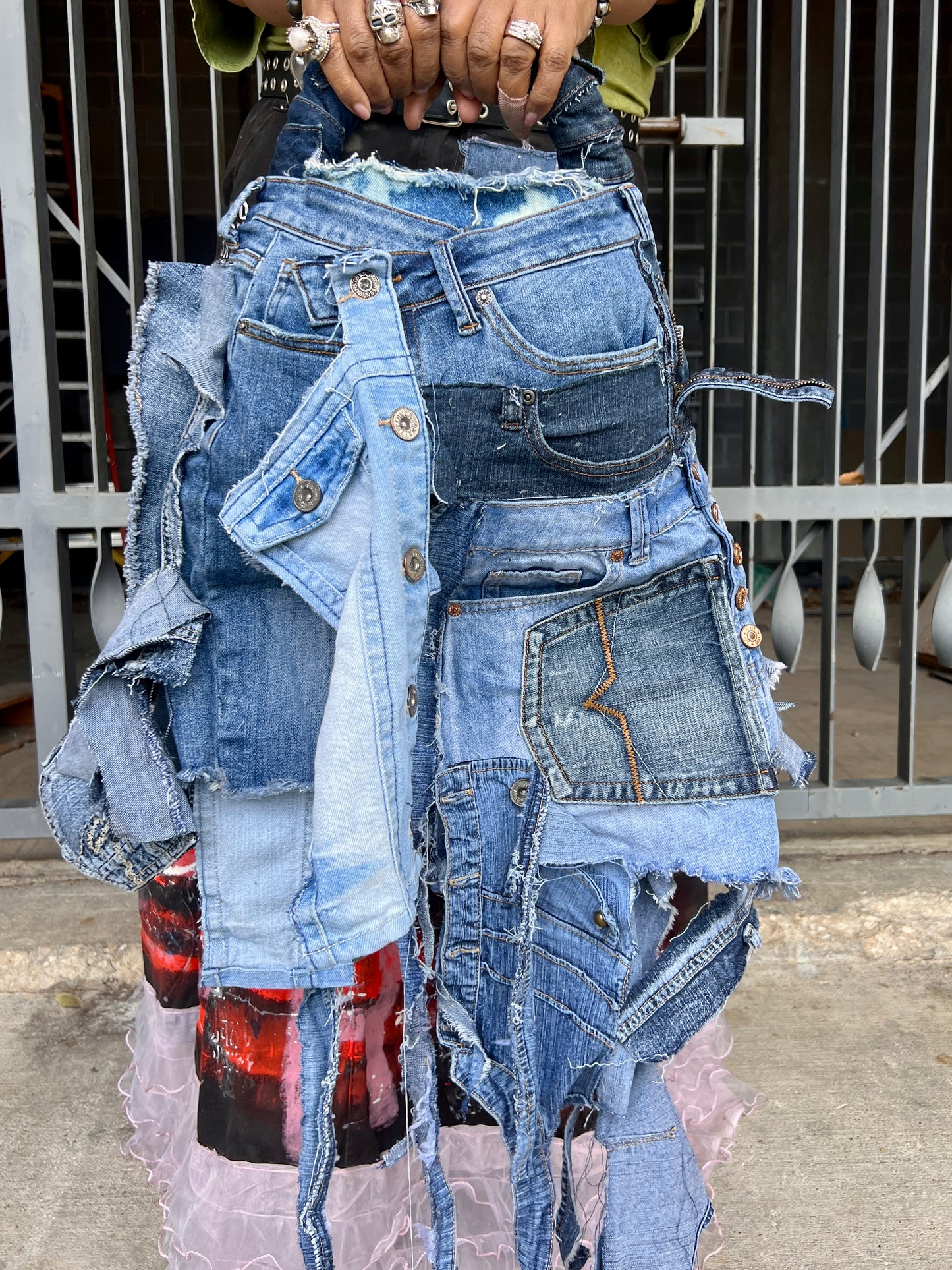 Super Fly And Raggedy Ugly Denim Bag