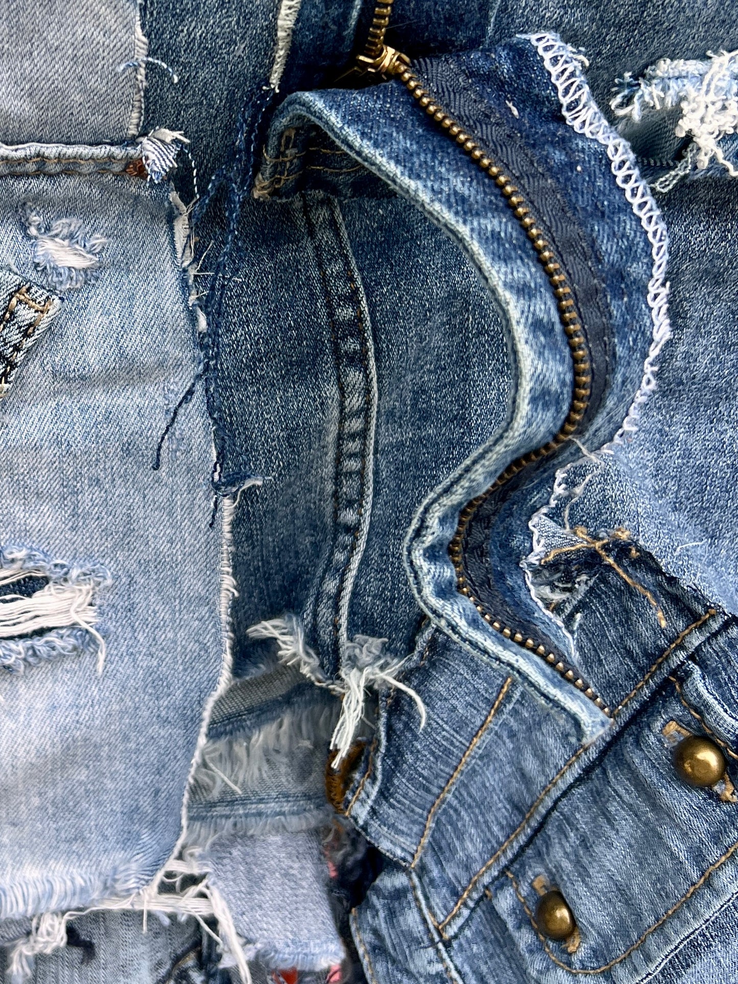 Super Fly And Raggedy Ugly Denim Bag