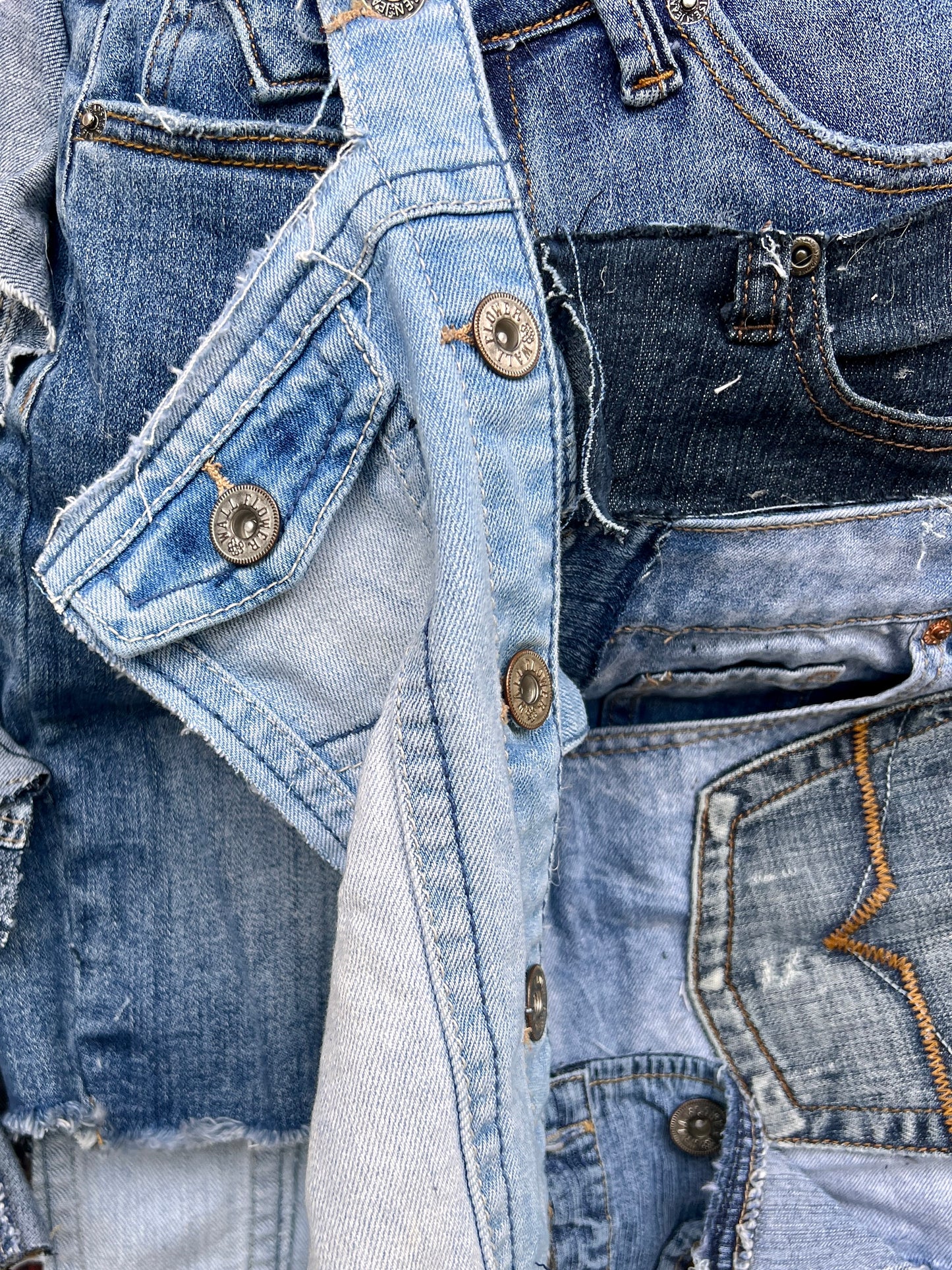 Super Fly And Raggedy Ugly Denim Bag