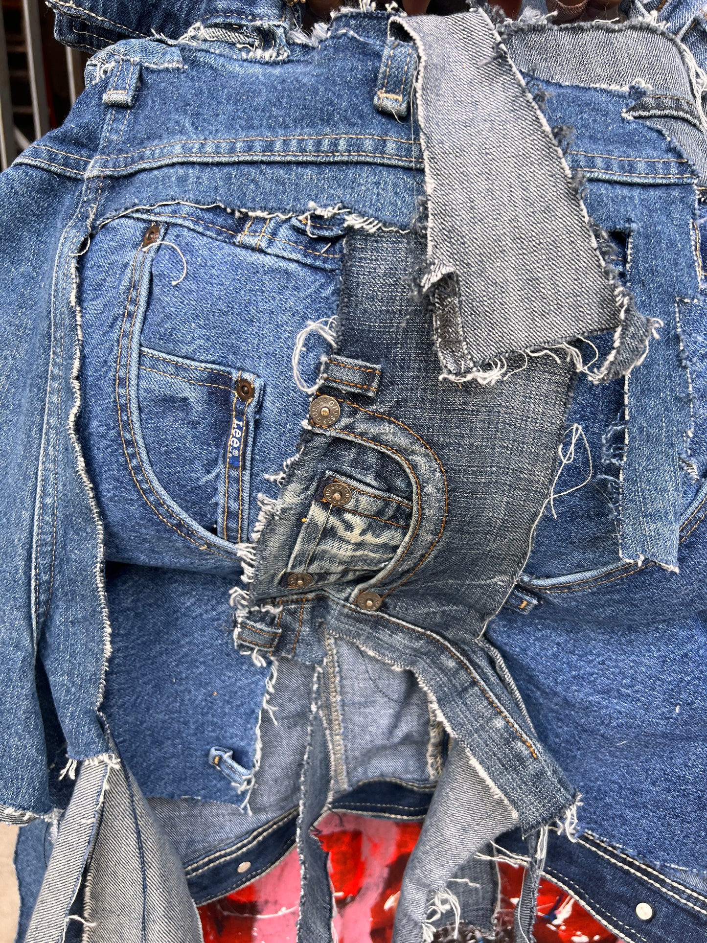 Yes Always Fly Ugly Denim Bag