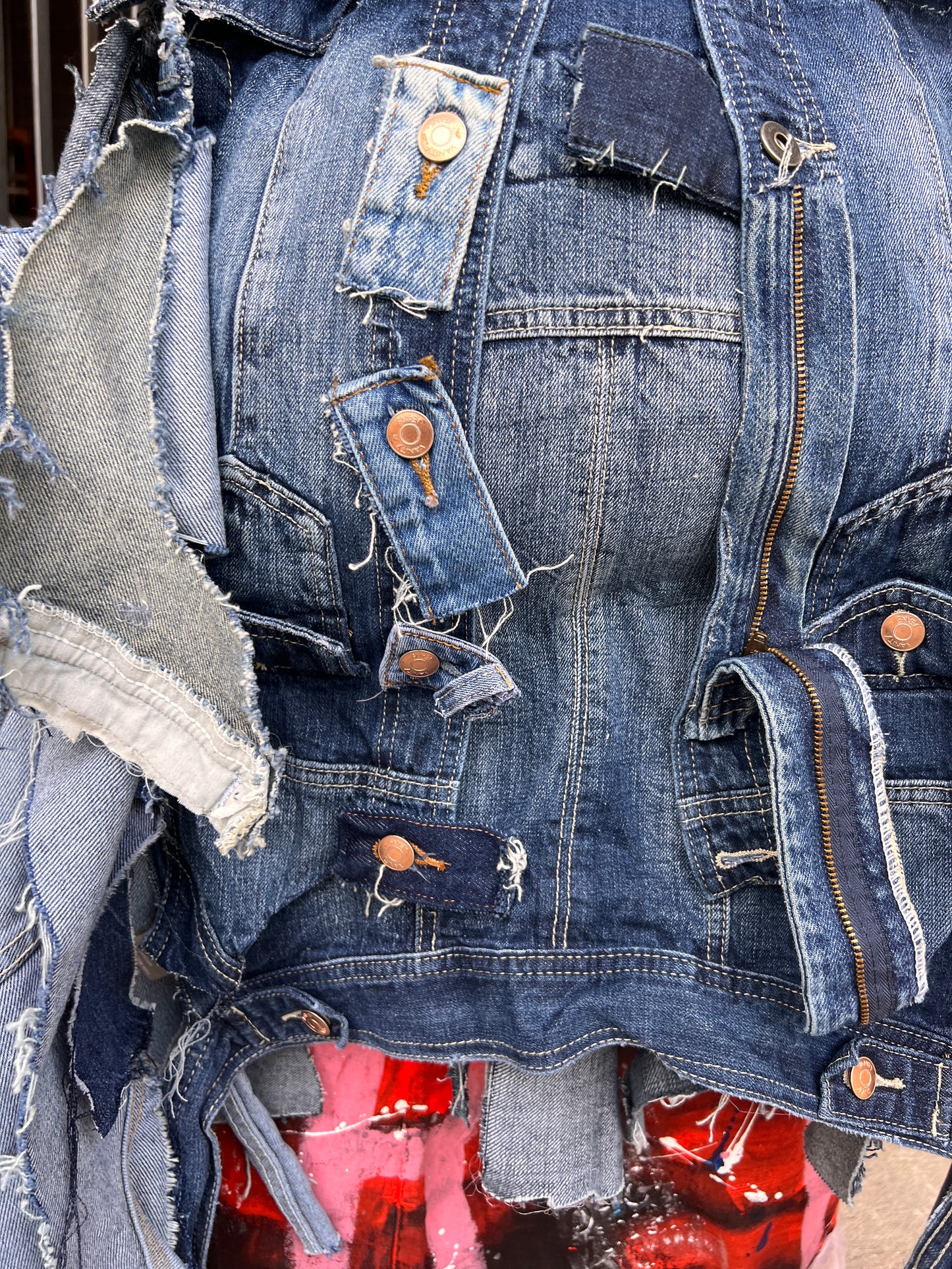 Yes Always Fly Ugly Denim Bag