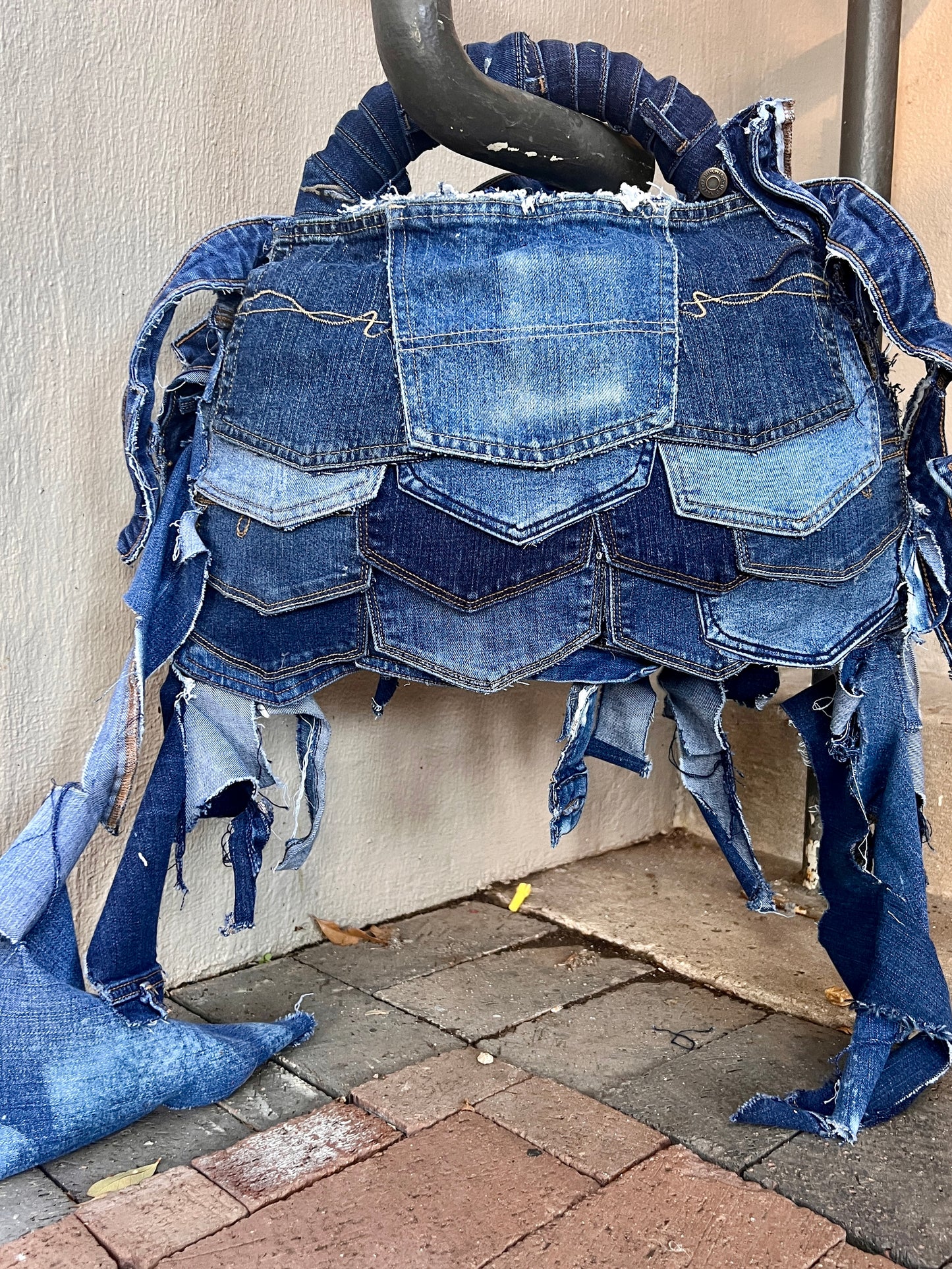 Looking Good Everyday Ugly Denim Jean Bag