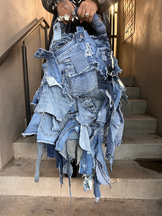 Las Vegas Traveling Ugly Denim Seen Queen Bag