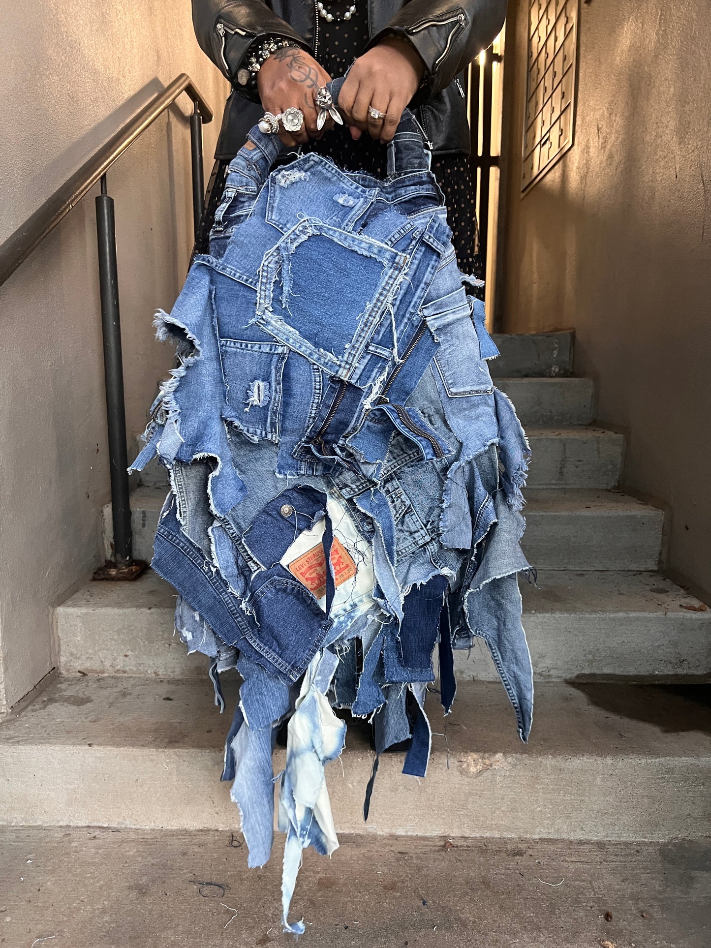 Las Vegas Traveling Ugly Denim Seen Queen Bag