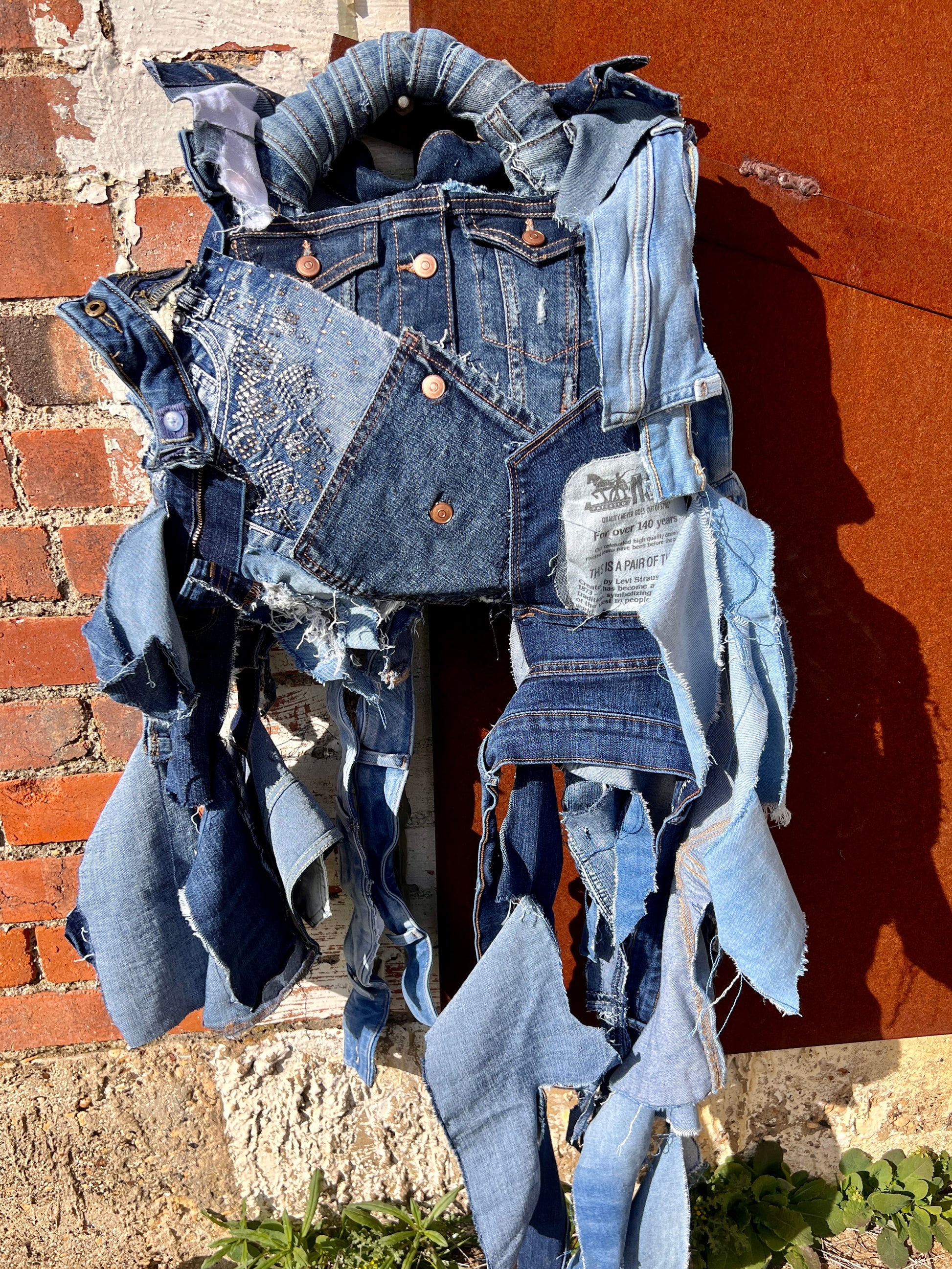 Pretty Cute Ugly Denim Jean Show Off Bag