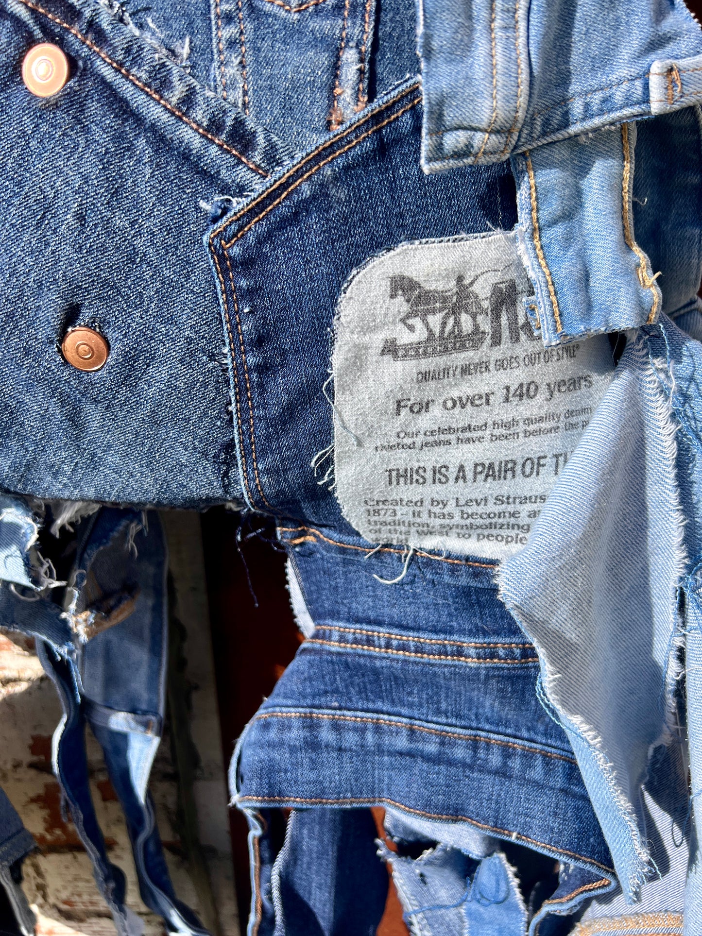 Pretty Cute Ugly Denim Jean Show Off Bag