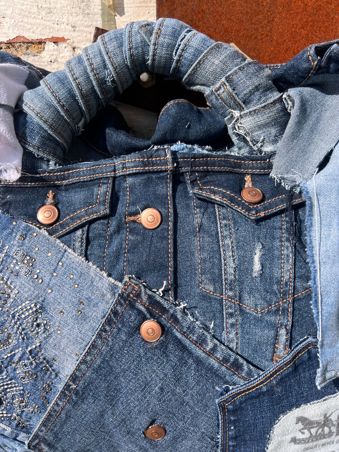 Pretty Cute Ugly Denim Jean Show Off Bag
