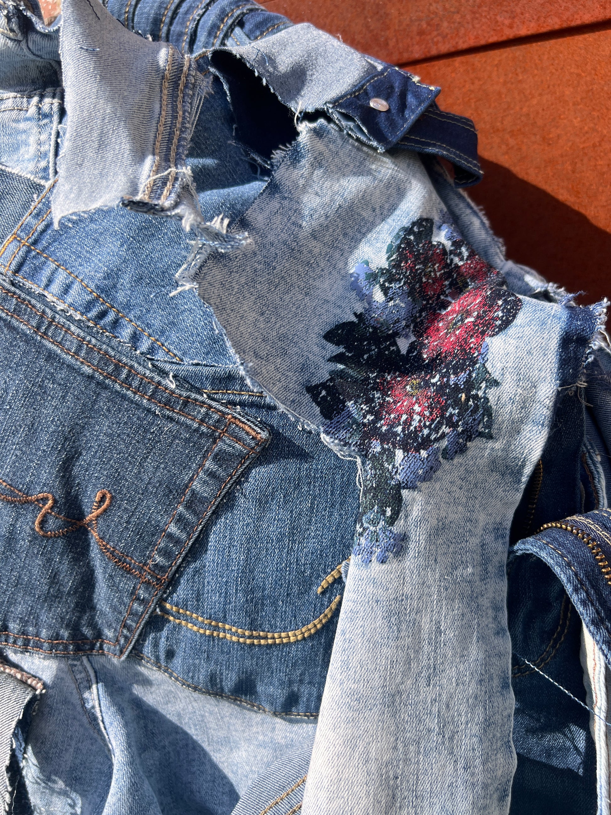 Extra Fancy Ugly Denim Bag Show Off Ready