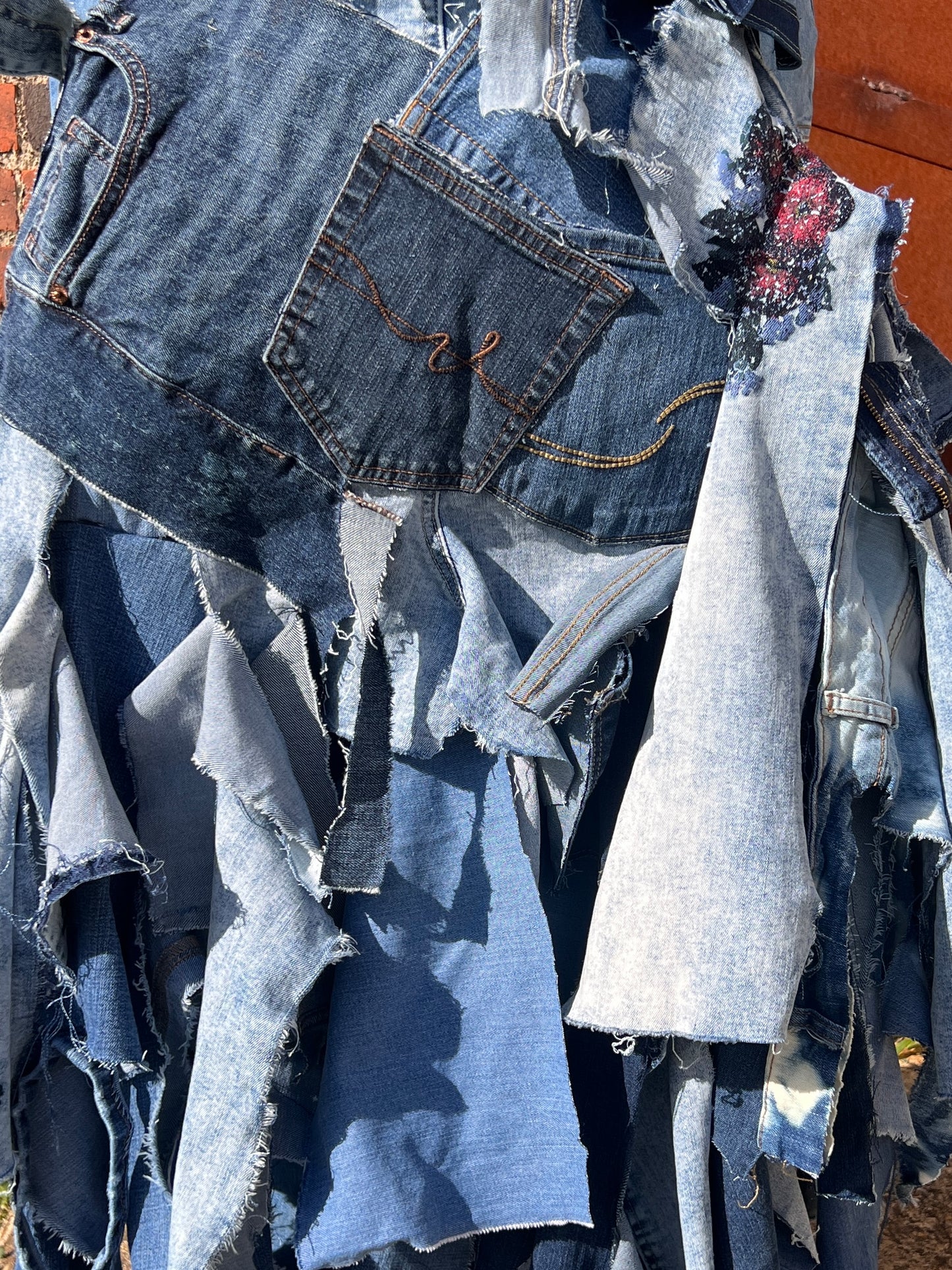 Extra Fancy Ugly Denim Bag Show Off Ready