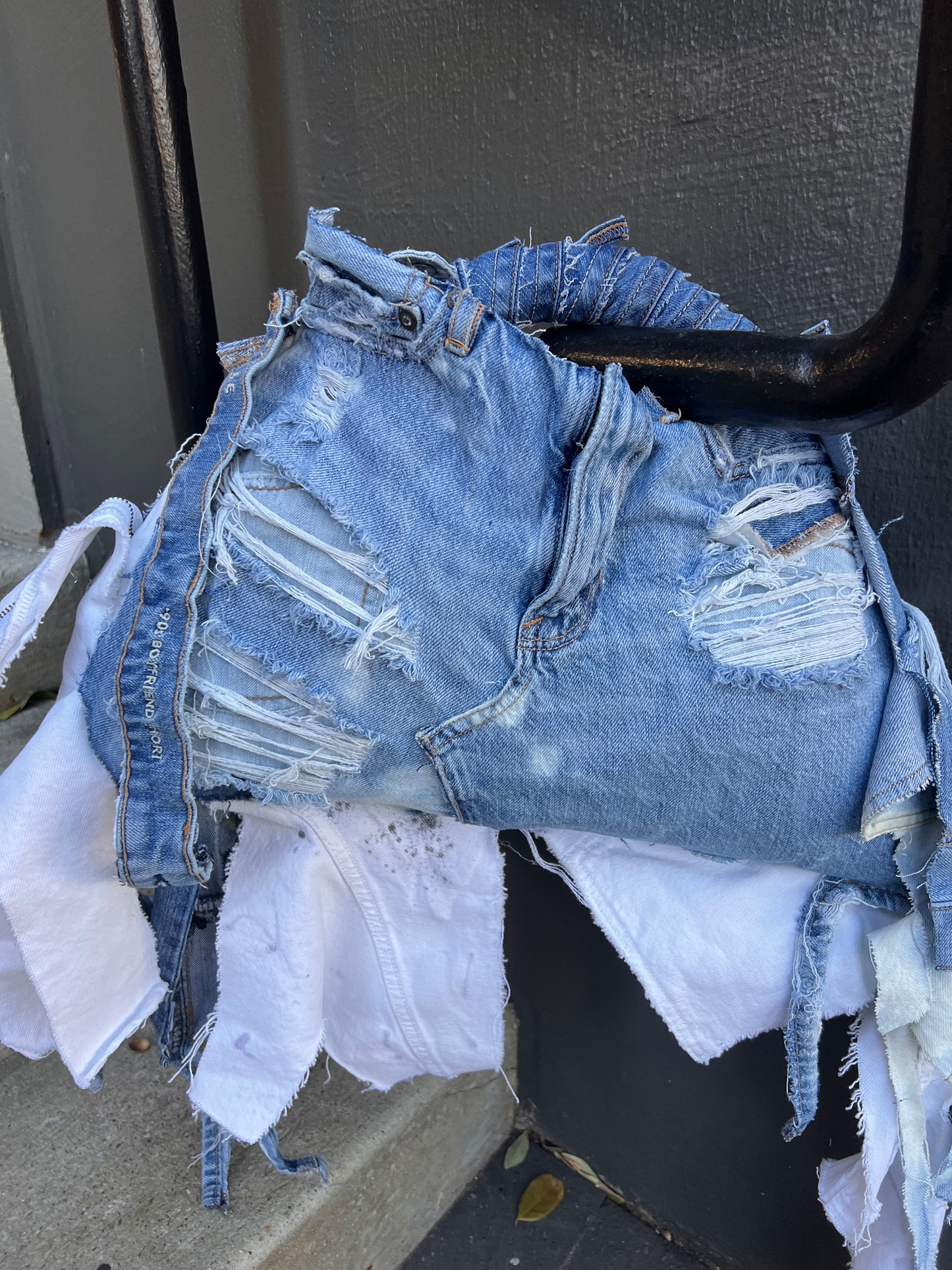 She Stay Beautiful Unique Ugly Denim Bag