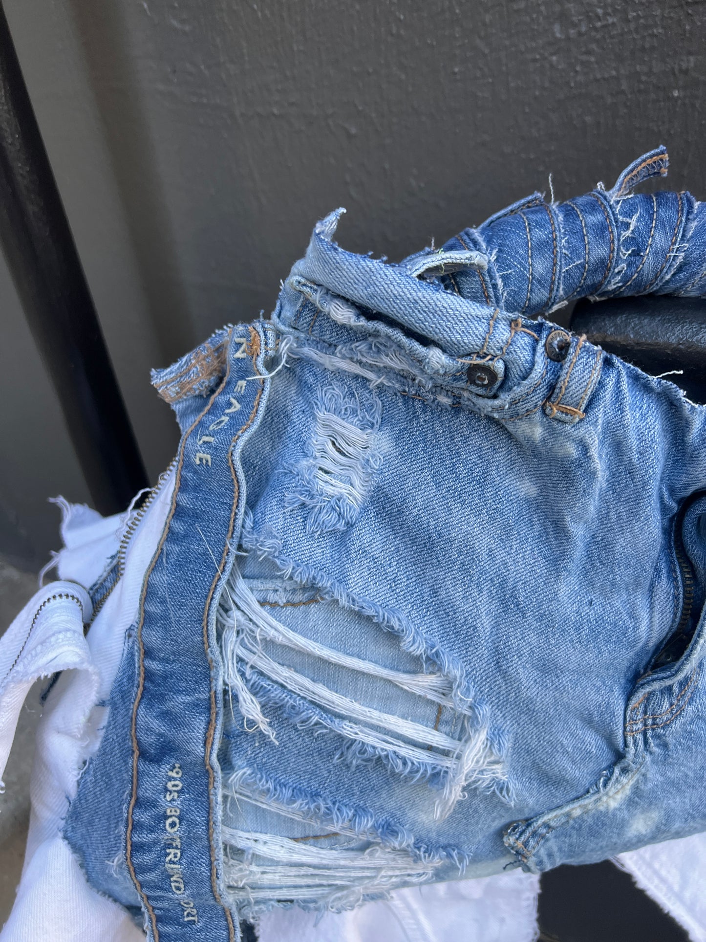 She Stay Beautiful Unique Ugly Denim Bag