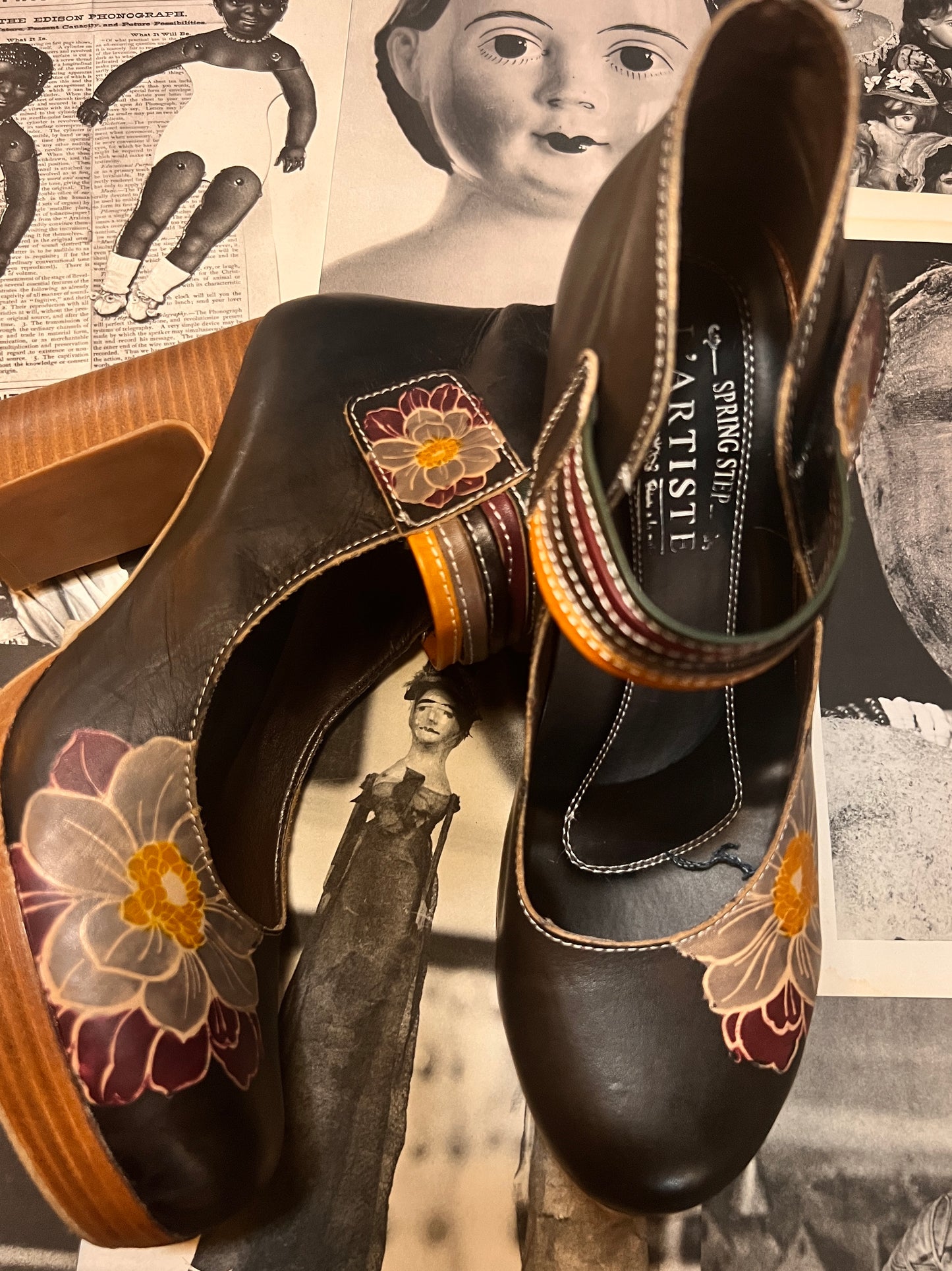 Pre-Loved Artsy Baby Doll Shoe
