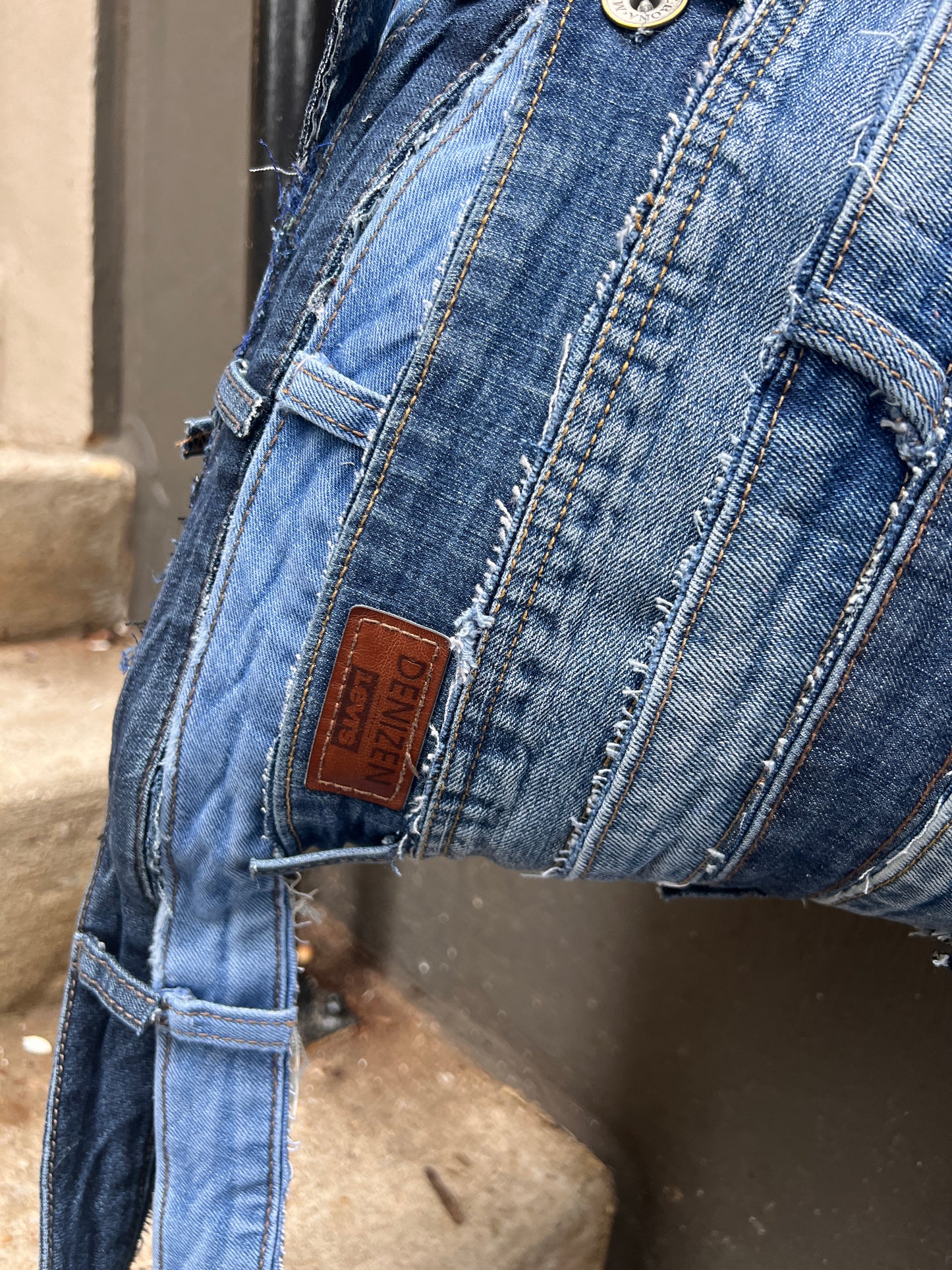 Ugly Belt Loop Denim Bag : Odd Style
