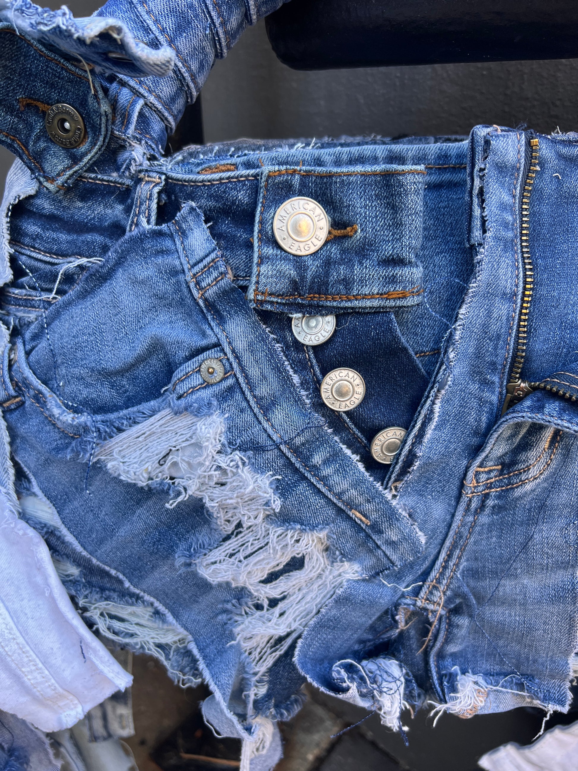 Denim On Denim Ugly Jean Upcycled Bag