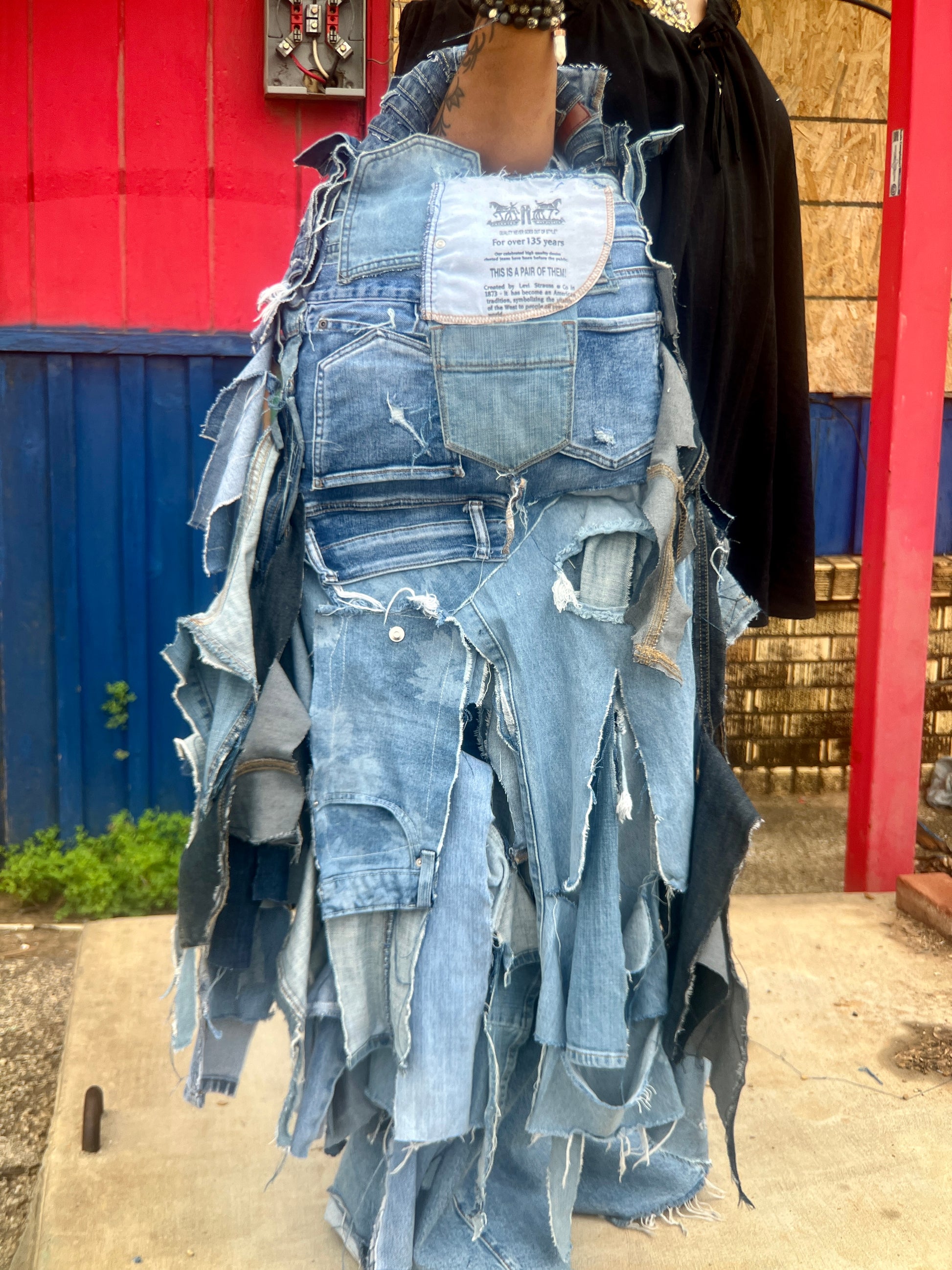 Doing The Most Ugly Denim Grunge Bag
