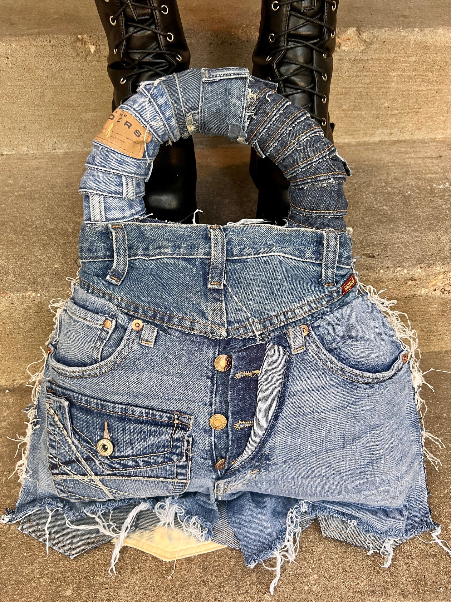 That Girl On Fire Funky Ugly Denim