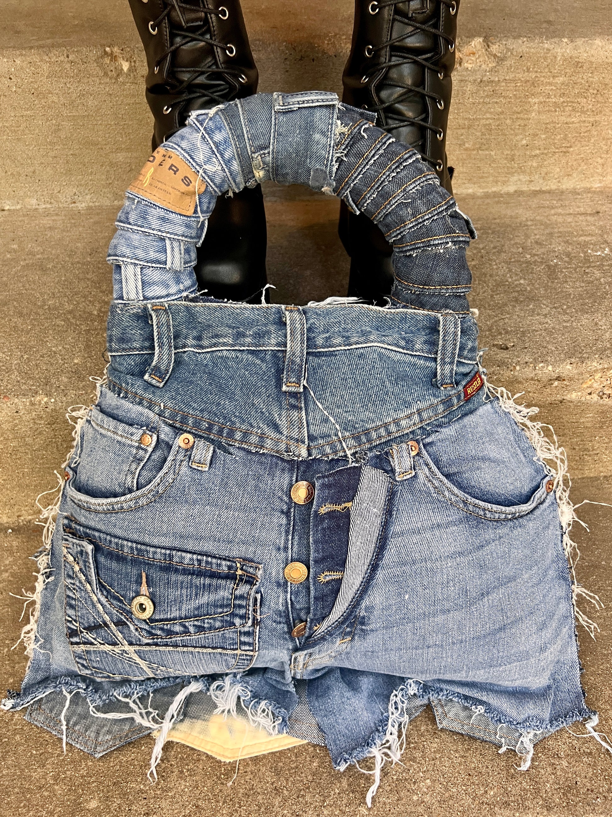 That Girl On Fire Funky Ugly Denim