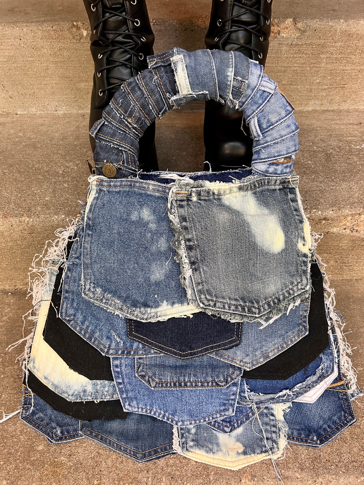 That Girl On Fire Funky Ugly Denim