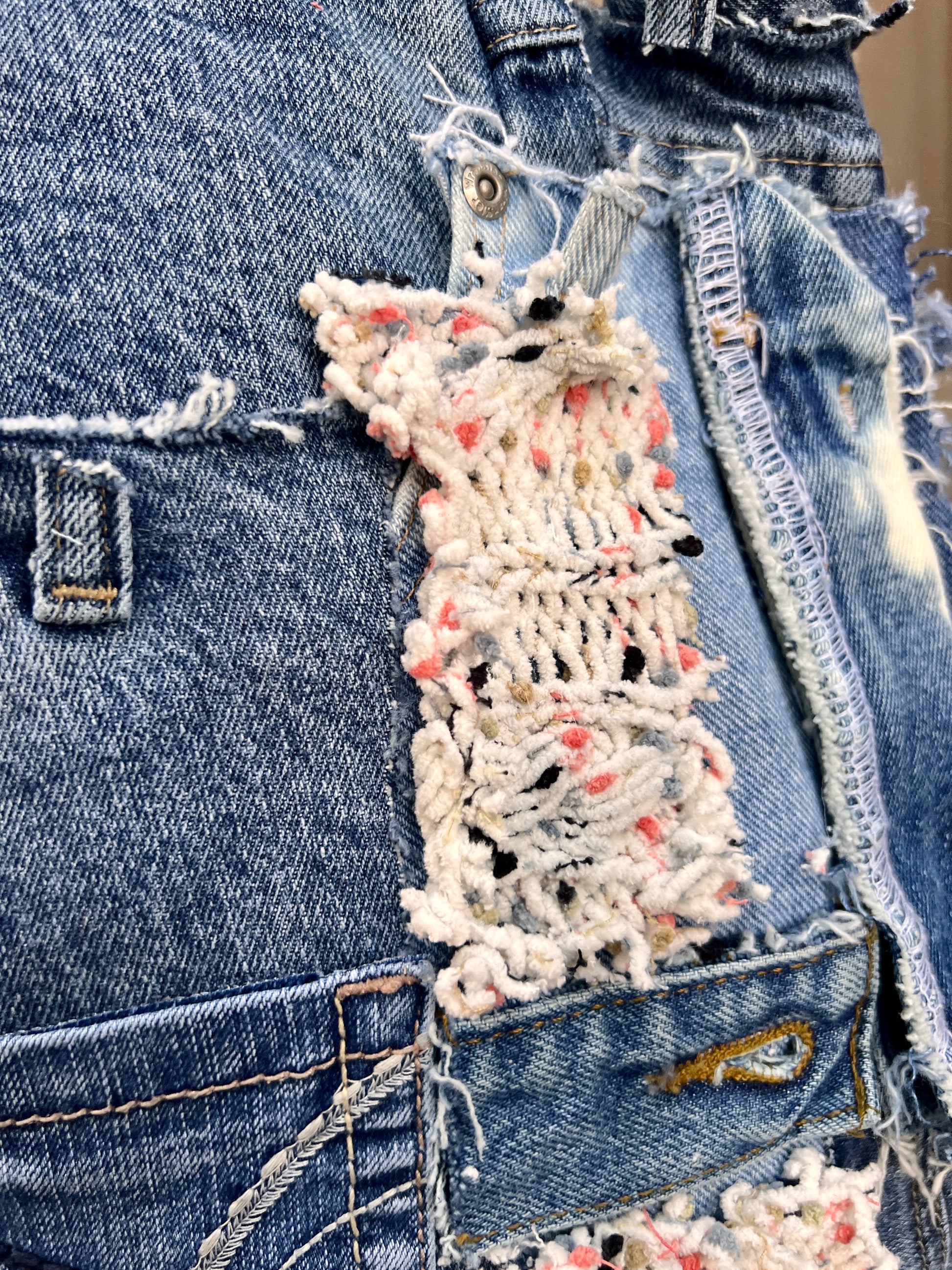 Stone Cold Ugly Denim Bag