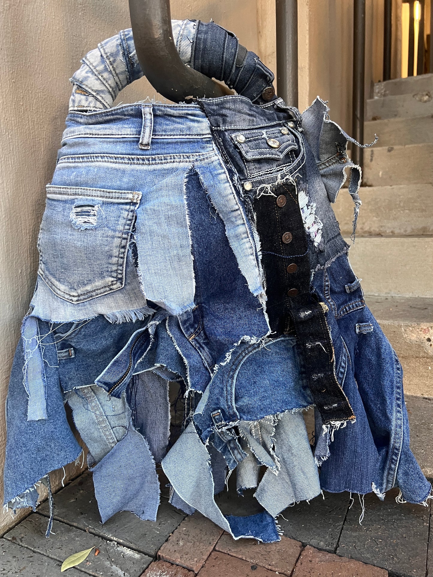 Dream Girl Ugly XL Denim Bag
