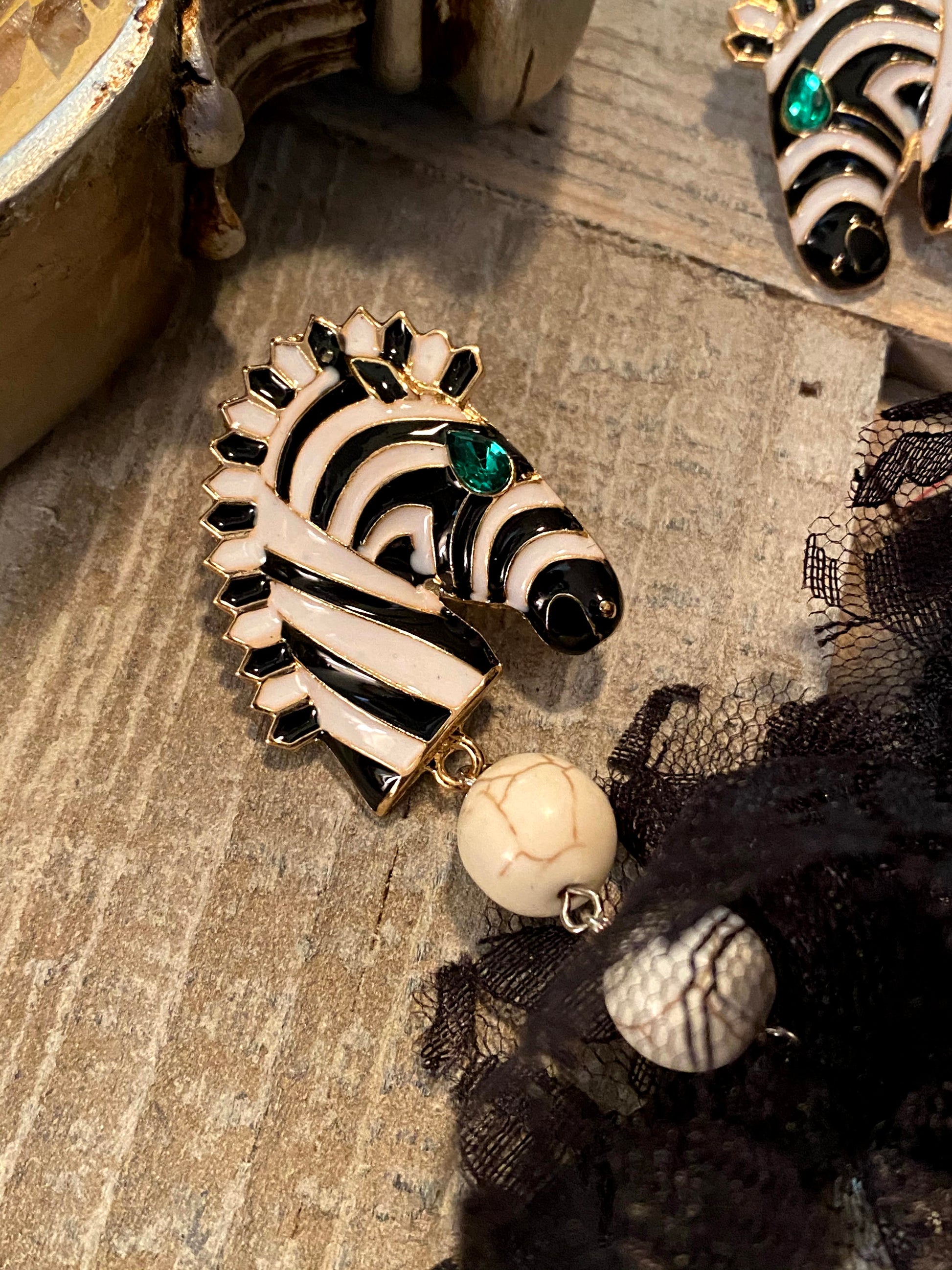 Betty Jane Goth Earrings