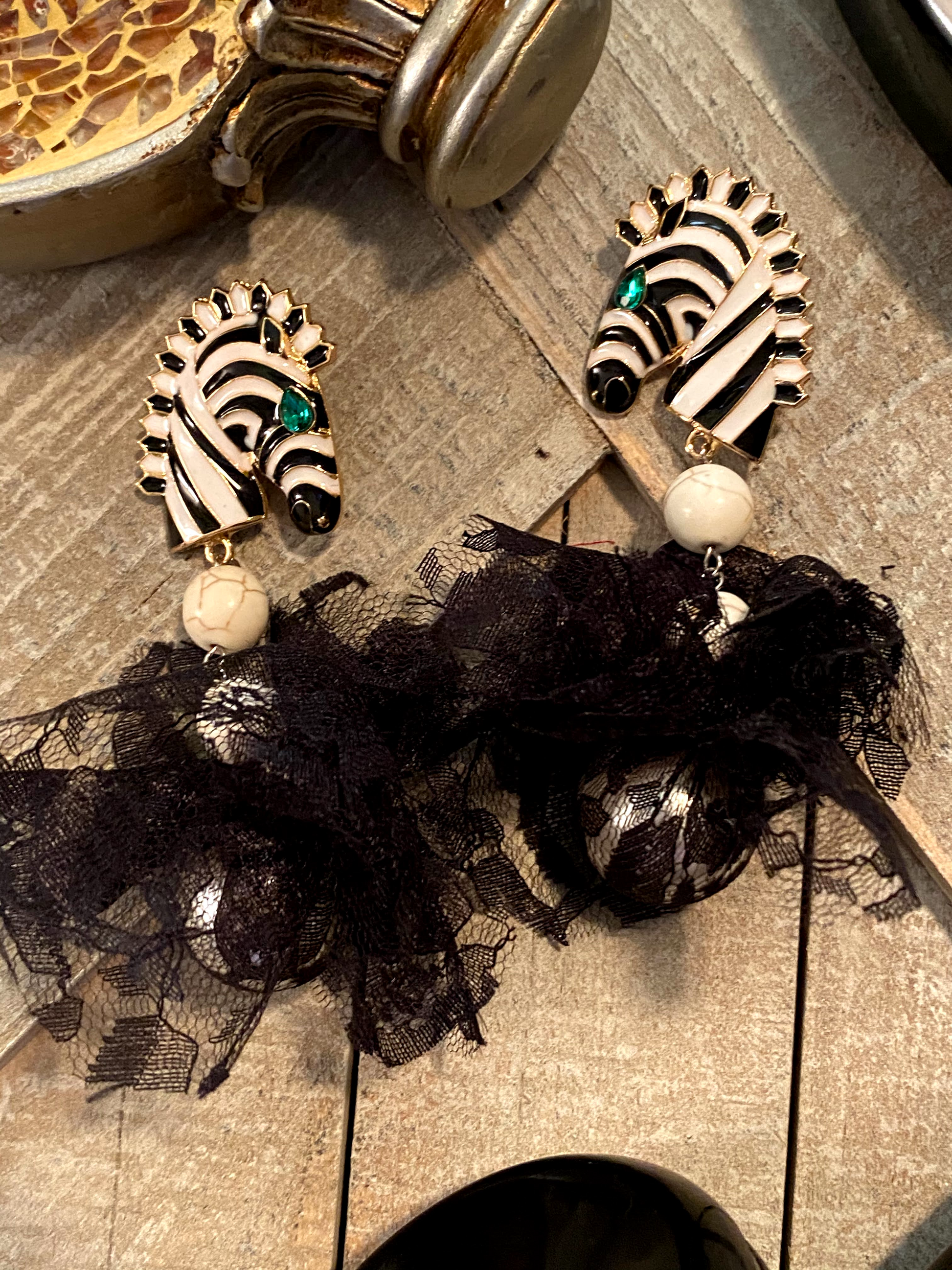 Betty Jane Goth Earrings
