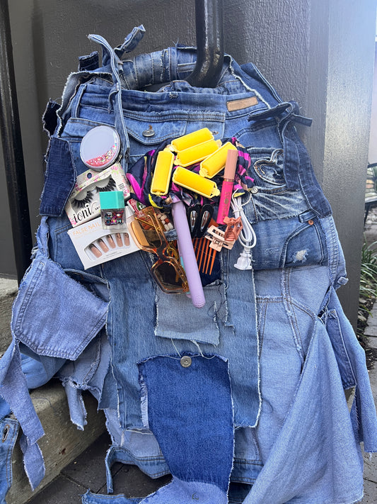 Dolled Up Ugly Denim Bag:Social Media Stunt Ready