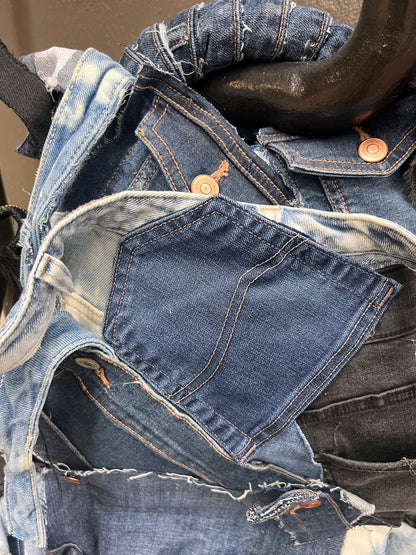 Make A Statement Ugly Denim Bag