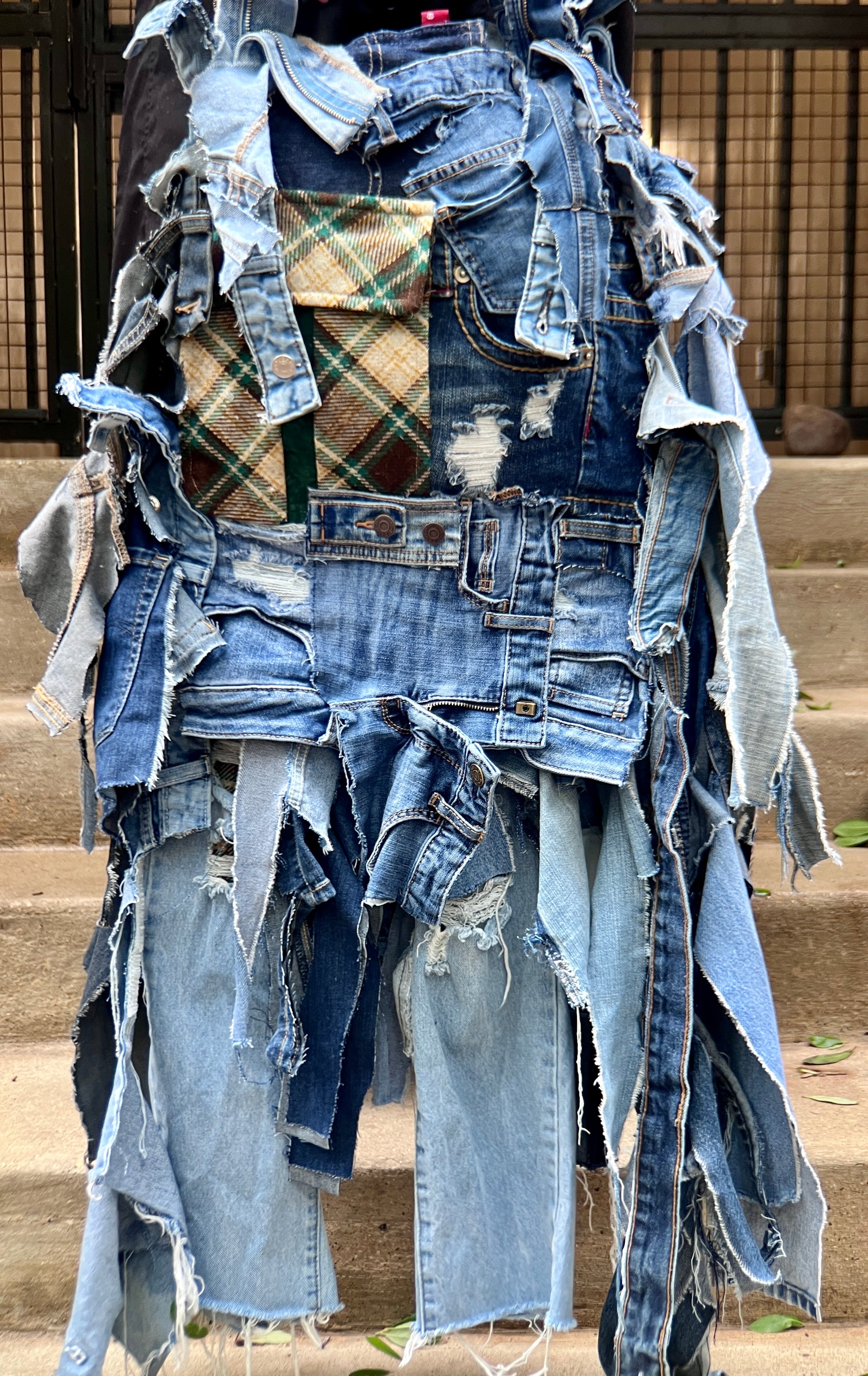 Girl Bye We Catch Flights Ugly Denim Bag main image 1