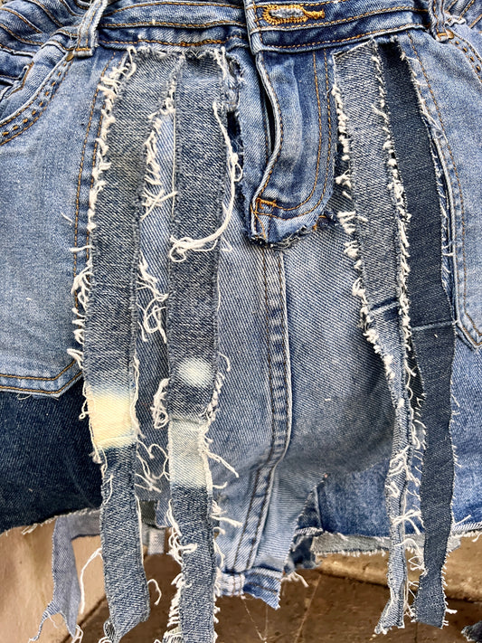 Big And Chunky Ugly Denim Bag