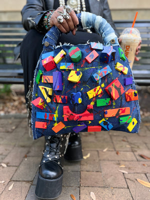 Stranger Things Denim Bag Collection - Funky Grunge Boutique
